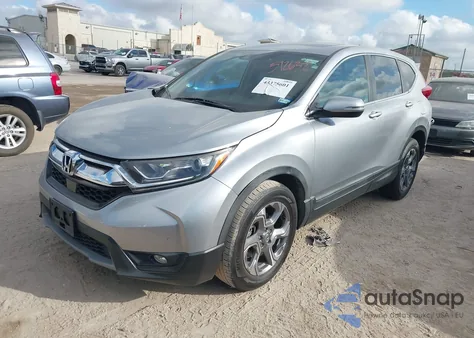 2017 Honda Cr-V Ex-L/Ex-L Navi from USA, damaged, VIN 2HKRW1H83HH512632